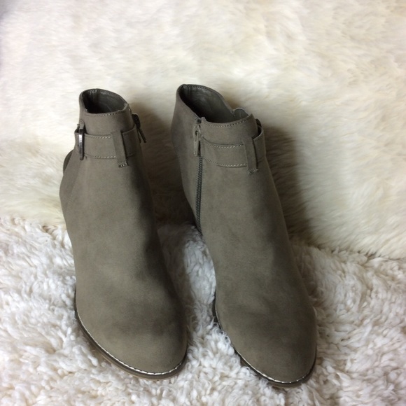 Cato Green Open Heel Ankle Booties Size 10 - Picture 6 of 8